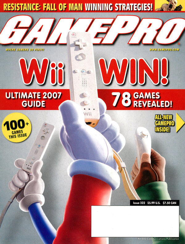 GamePro Issue 222 (March 2007) cover